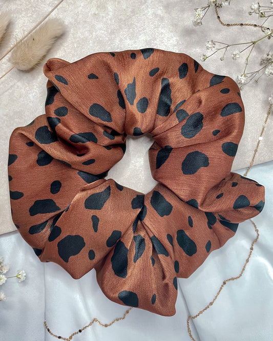 Satin Bamm Bamm Scrunchie